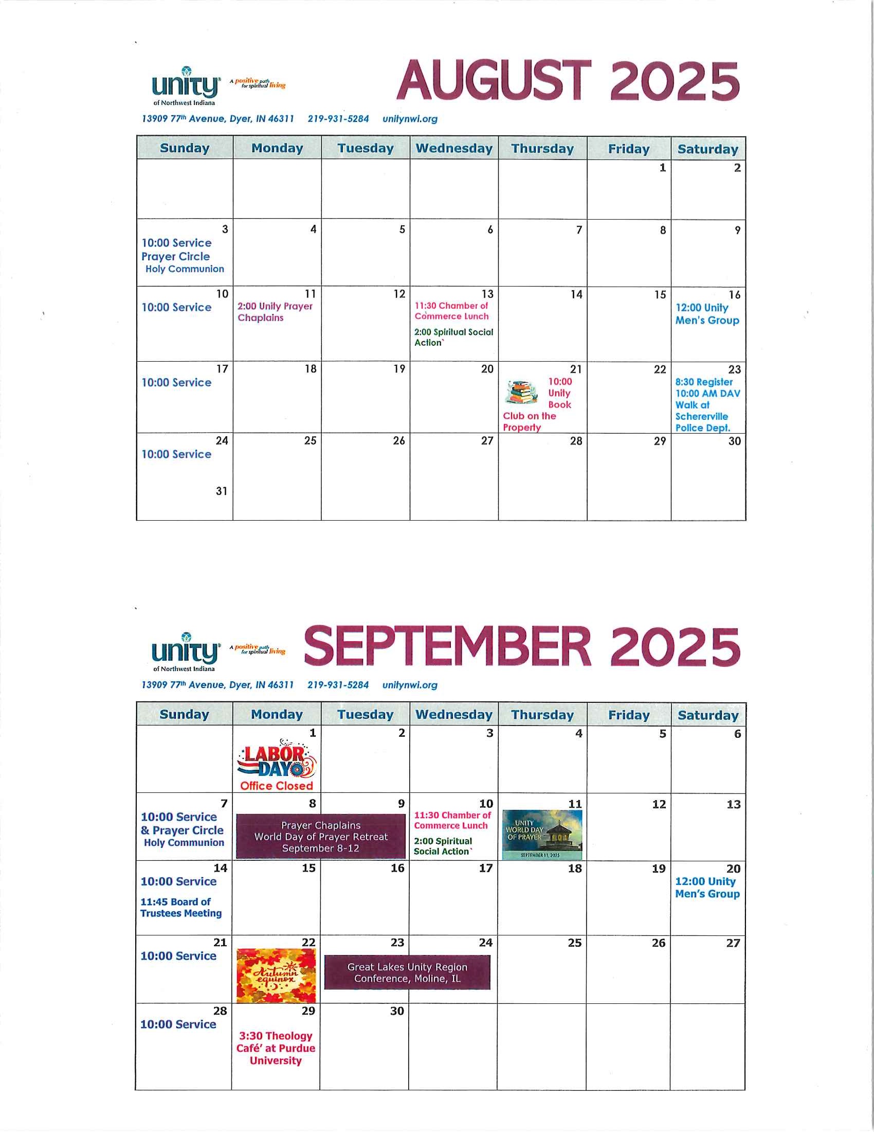 August September calendar JPEG